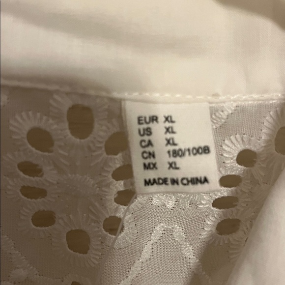 SweatyRocks White Lace Blouse - Picture 2 of 2